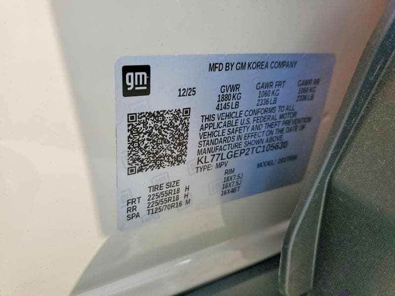 2026 CHEVROLET TRAX 1RS 13