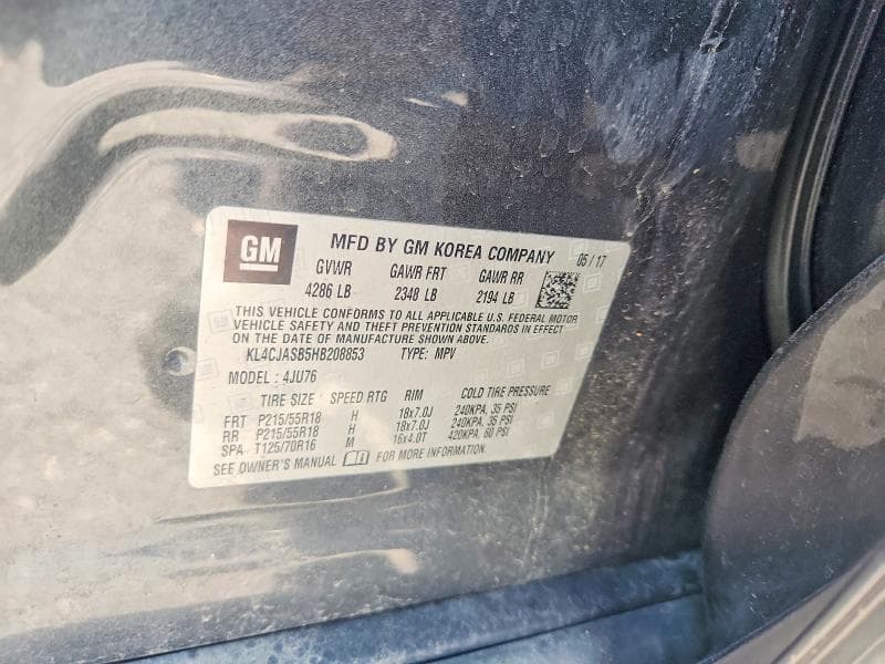 2017 BUICK ENCORE PREFERRED 13