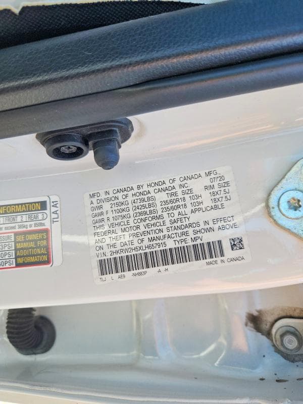 2020 HONDA CR-V EX 14