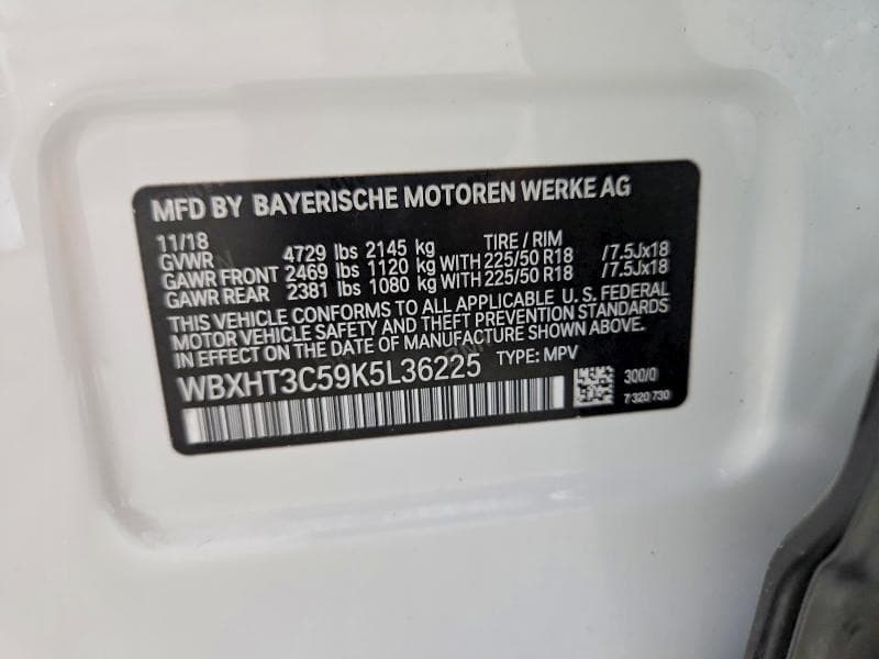 2019 BMW X1 XDRIVE28I XDRIVE28I 14