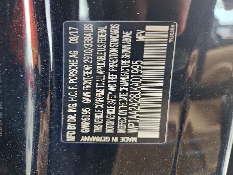 2018 PORSCHE CAYENNE 13