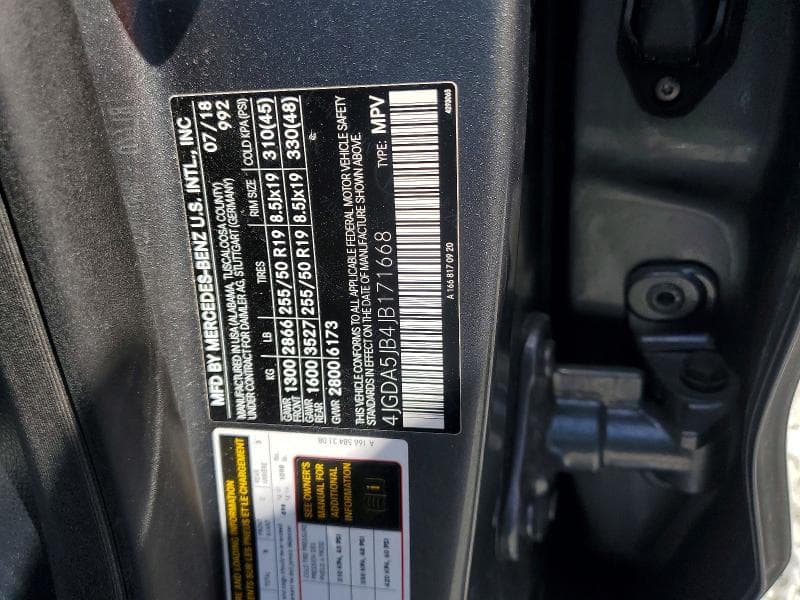 2018 MERCEDES-BENZ GLE 350 13