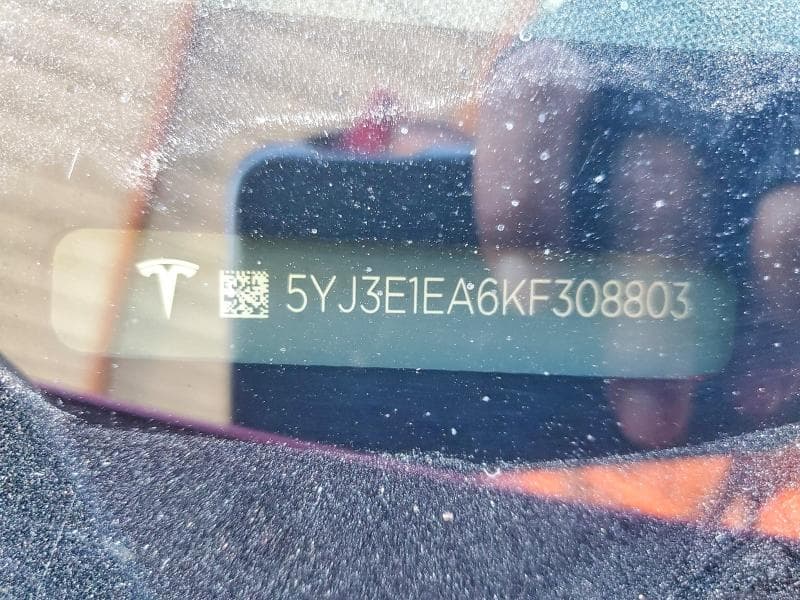 2019 TESLA MODEL 3 12