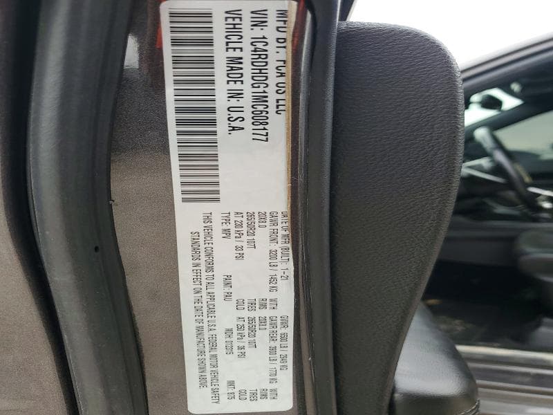 2021 DODGE DURANGO GT 13