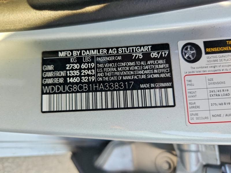 2017 MERCEDES-BENZ S 550 13