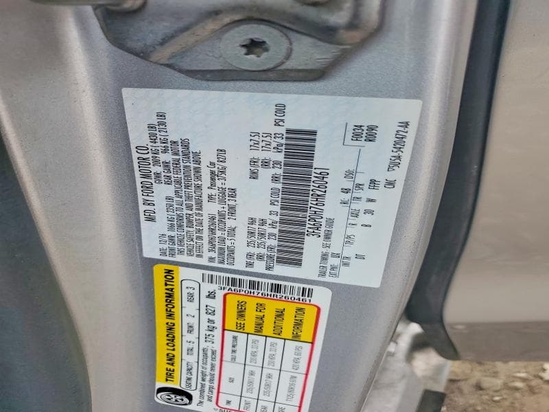 2017 FORD FUSION SE 12