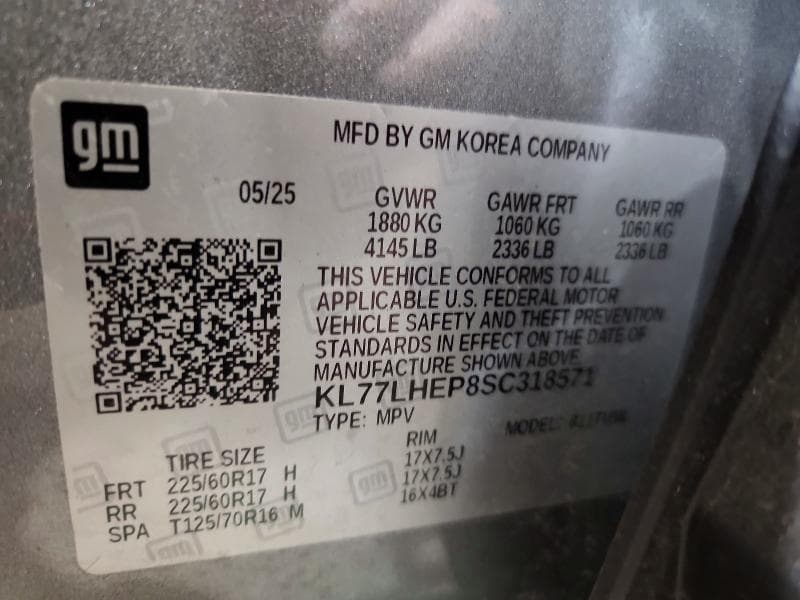 2025 CHEVROLET TRAX 1LT 12