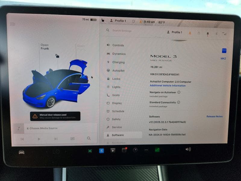 2018 TESLA MODEL 3 9