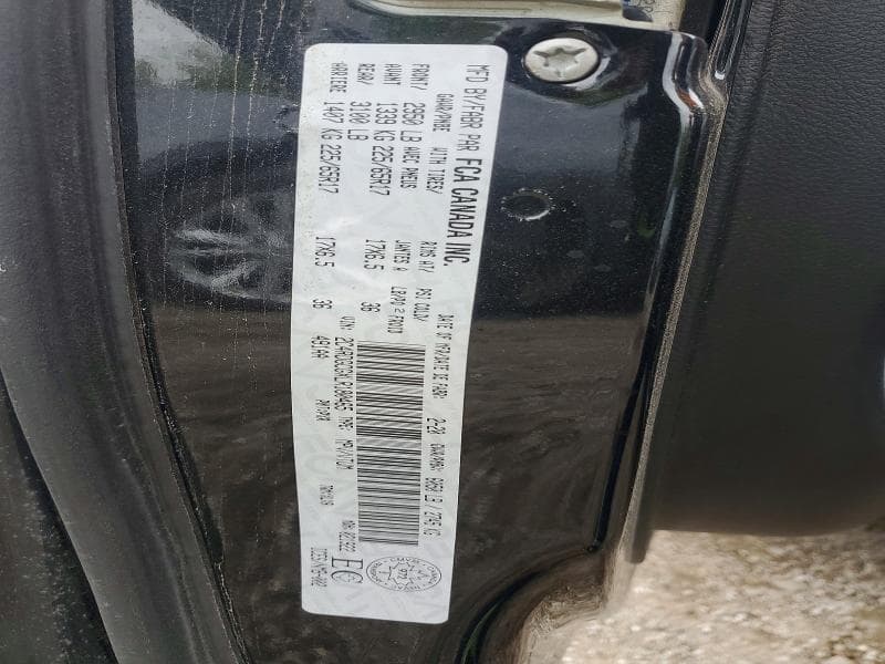 2020 DODGE GRAND CARAVAN SXT 13