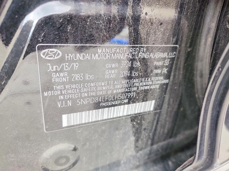 2020 HYUNDAI ELANTRA SEL 12