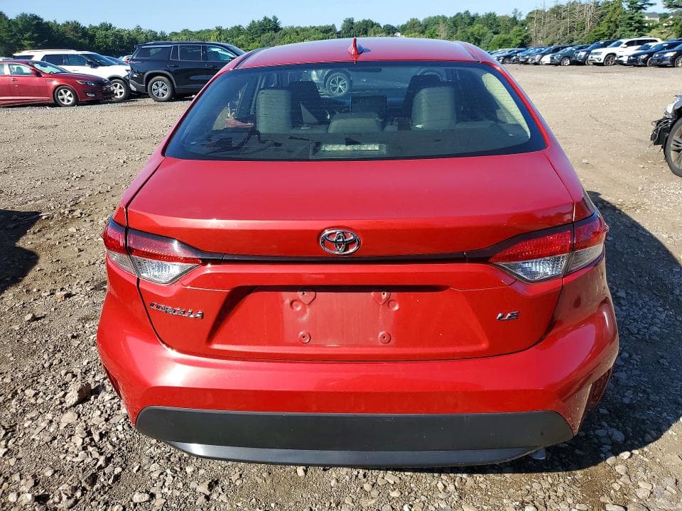 2021 TOYOTA COROLLA LE LE 6