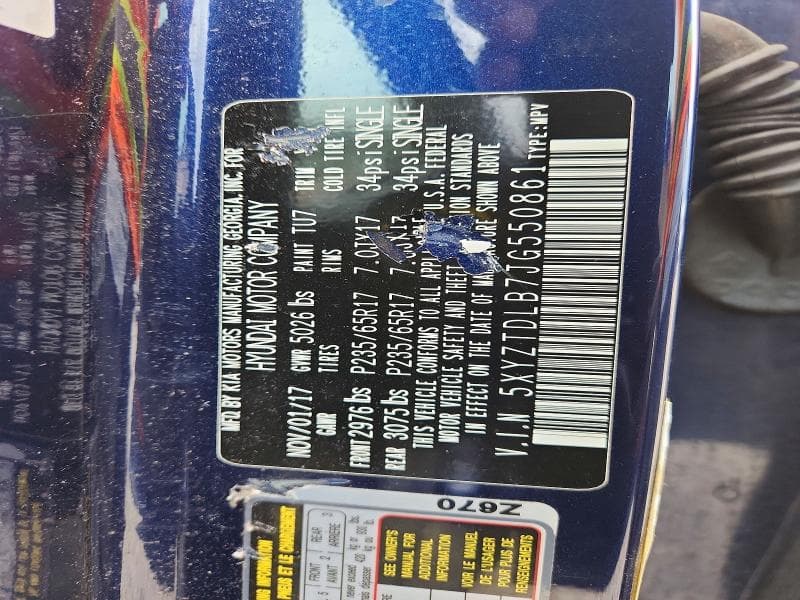2018 HYUNDAI SANTA FE SPORT 2.4L 14
