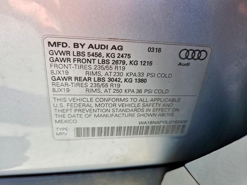 2018 AUDI Q5 PREMIUM PLUS 14