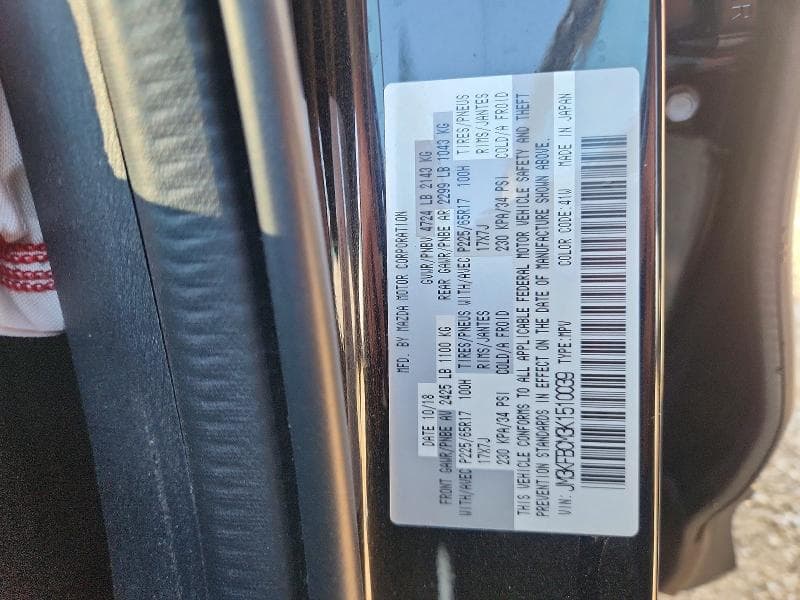2019 MAZDA CX-5 TOURING 12