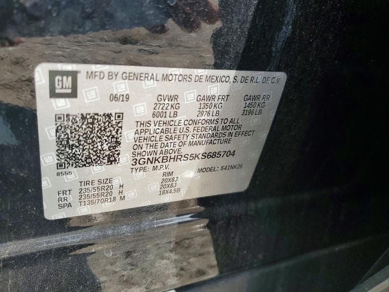 2019 CHEVROLET BLAZER 3LT 13