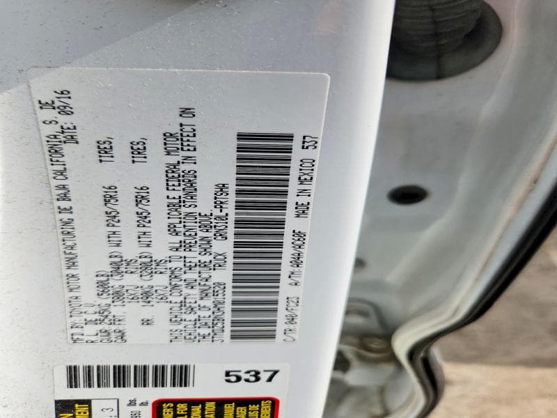 2017 TOYOTA TACOMA SR5 V6 SR5 V6 13