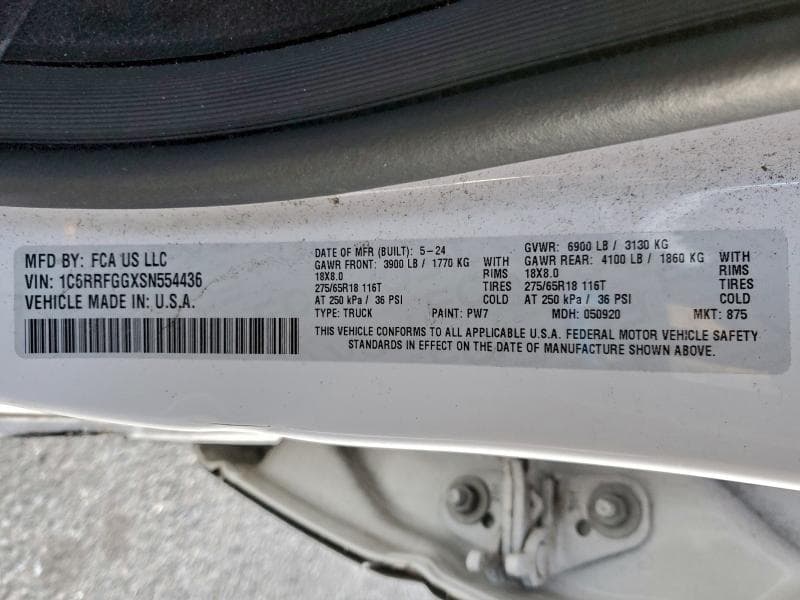 2025 RAM 1500 TRADESMAN TRADESMAN 13