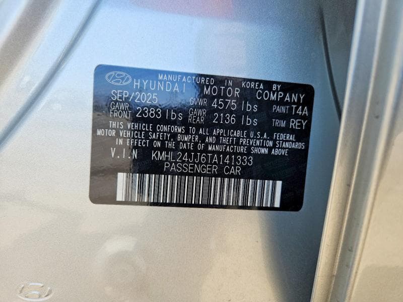 2026 HYUNDAI SONATA HYBRID BLUE 12