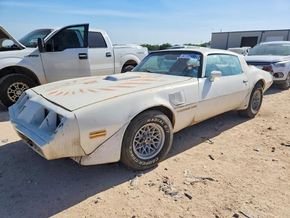 1980 PONTIAC TRANS AM T-TOP
