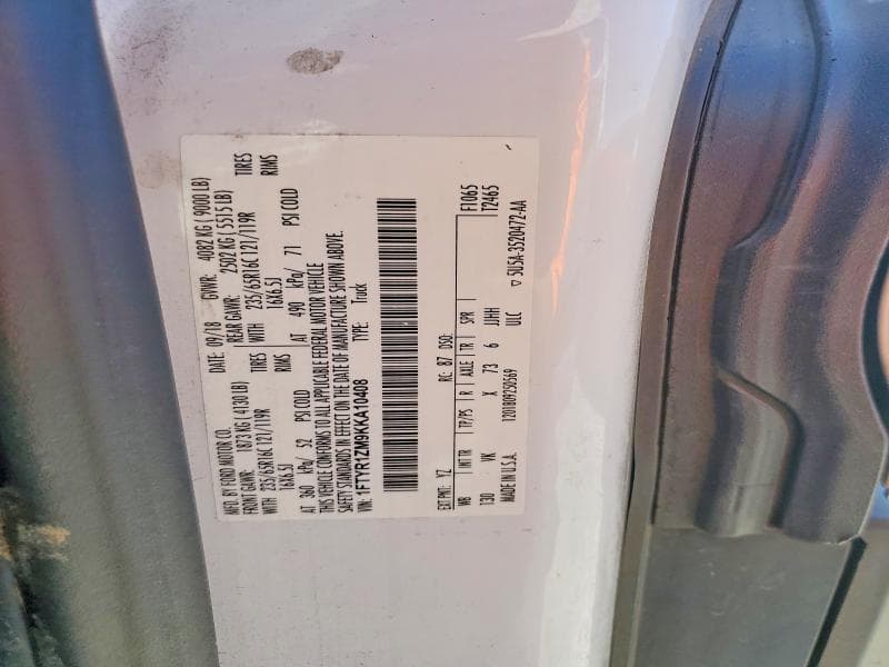 2019 FORD TRANSIT 250 DELIVERY VAN 14