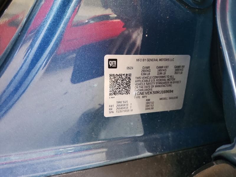 2024 CHEVROLET TRAVERSE LS 13