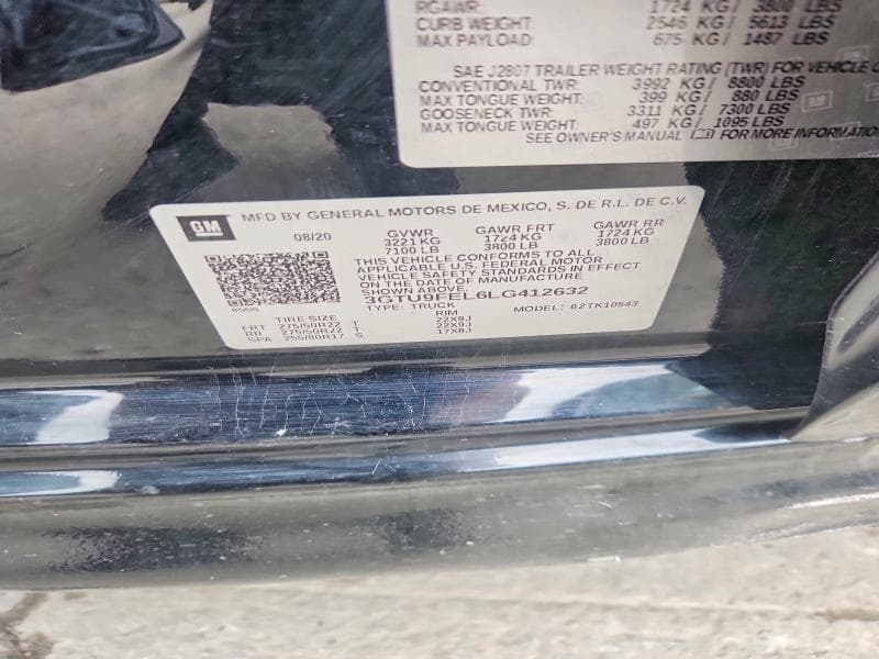 2020 GMC SIERRA K1500 DENALI 12