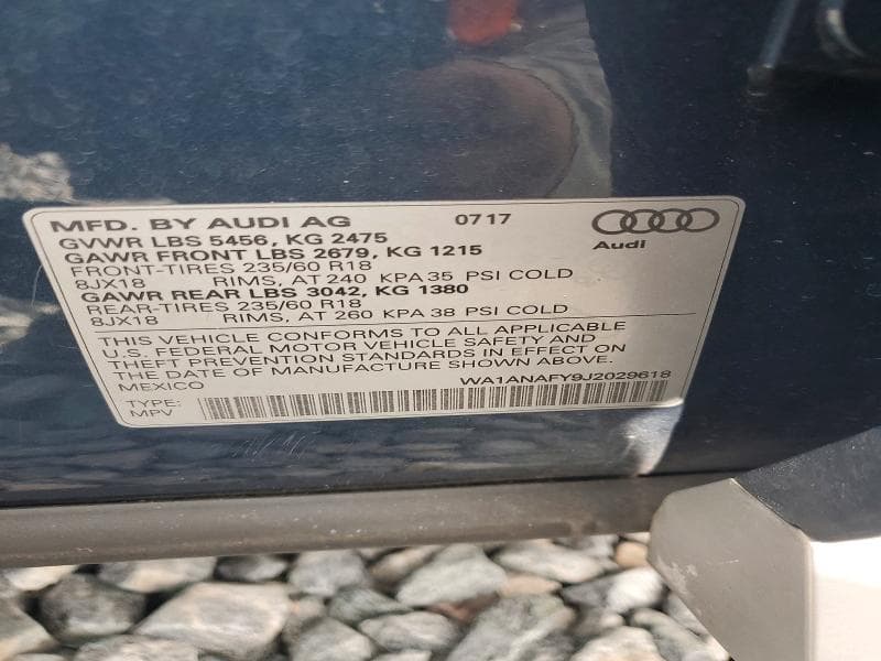 2018 AUDI Q5 PREMIUM 12
