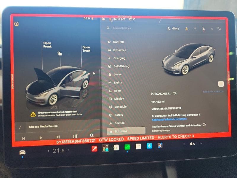 2022 TESLA MODEL 3 9