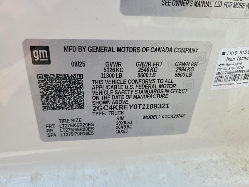 2026 CHEVROLET SILVERADO K2500 HIGH COUNTRY 12