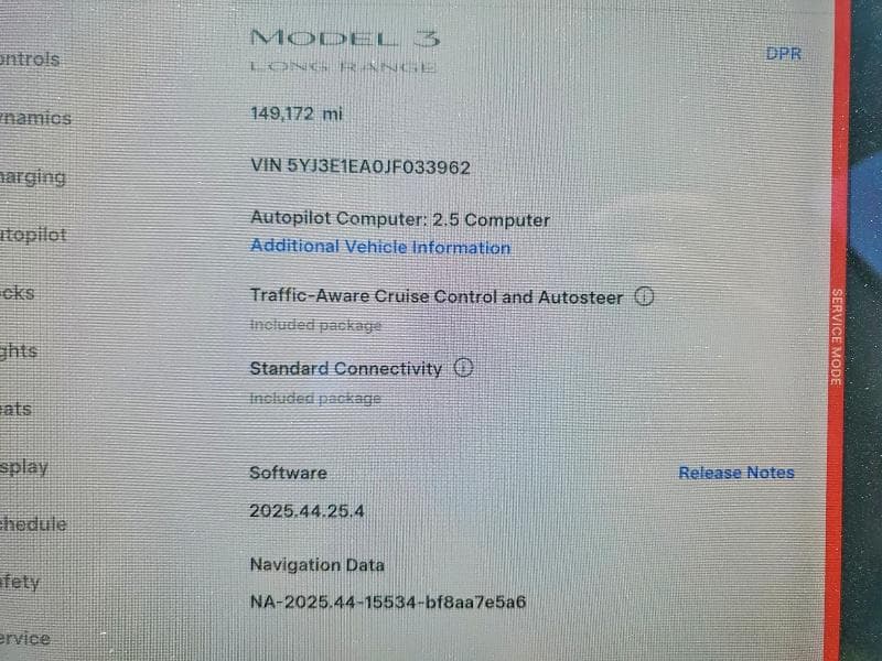 2018 TESLA MODEL 3 9