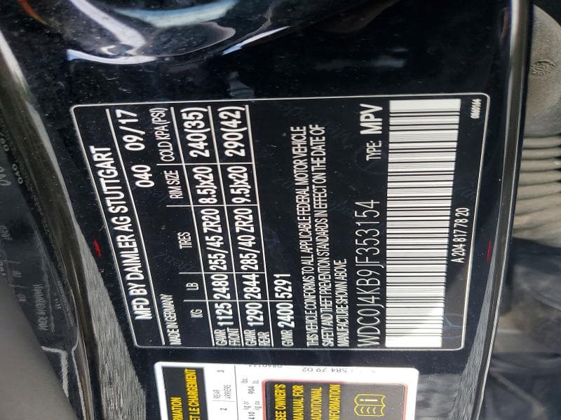 2018 MERCEDES-BENZ GLC COUPE 300 4MATIC 13