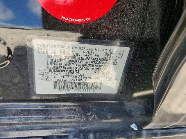 2023 NISSAN VERSA S S 12