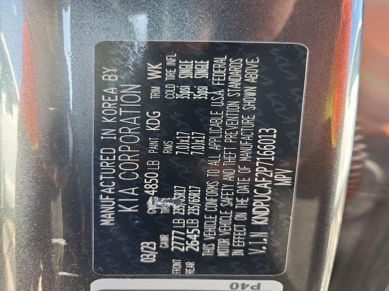 2023 KIA SPORTAGE LX 13