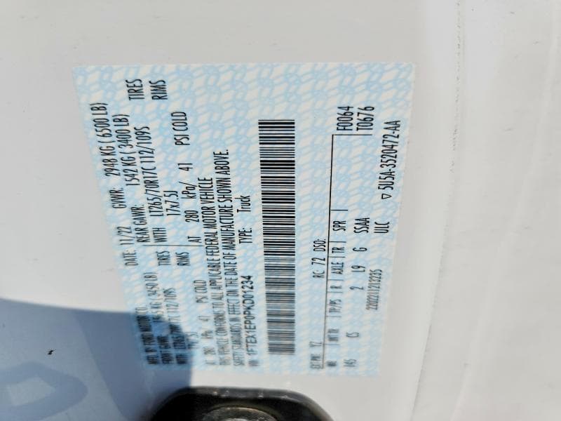 2023 FORD F150 SUPER CAB 12