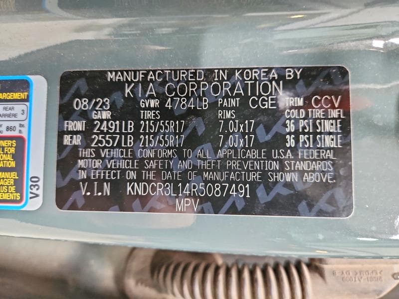 2024 KIA NIRO WIND 13
