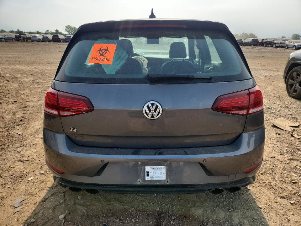 2018 VOLKSWAGEN GOLF R 6