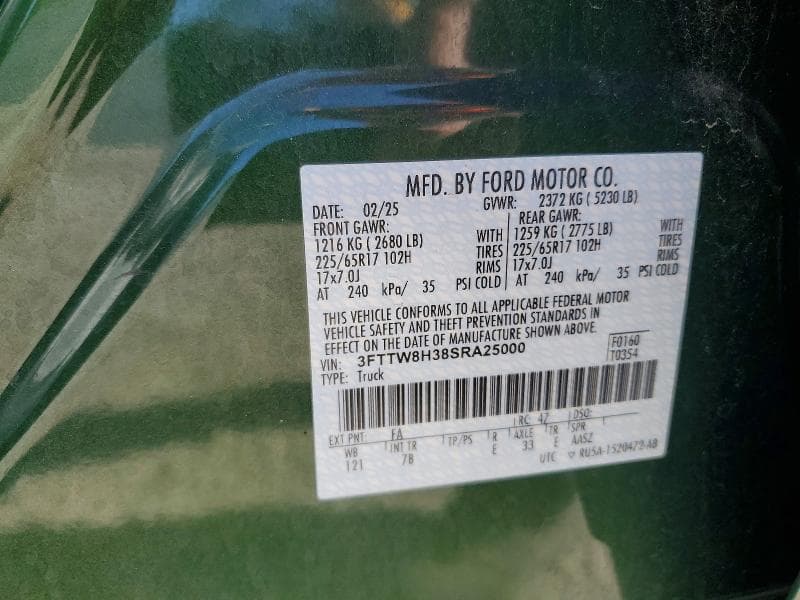 2025 FORD MAVERICK XLT 12