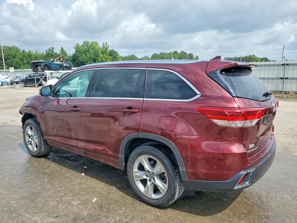 2017 TOYOTA HIGHLANDER LIMITED 2