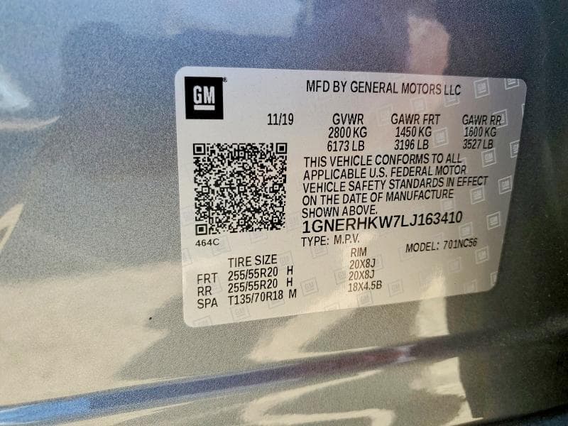 2020 CHEVROLET TRAVERSE LT 13