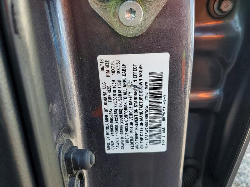 2018 HONDA CR-V EX 13