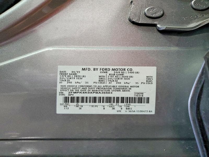 2023 FORD EDGE TITANIUM 13