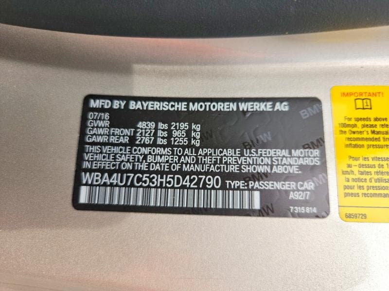2017 BMW 430I 12