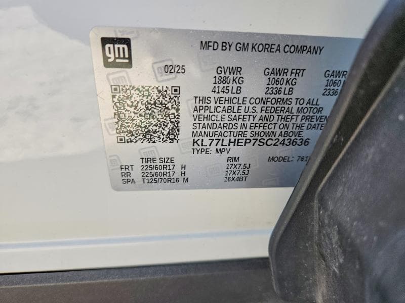 2025 CHEVROLET TRAX 1LT 12