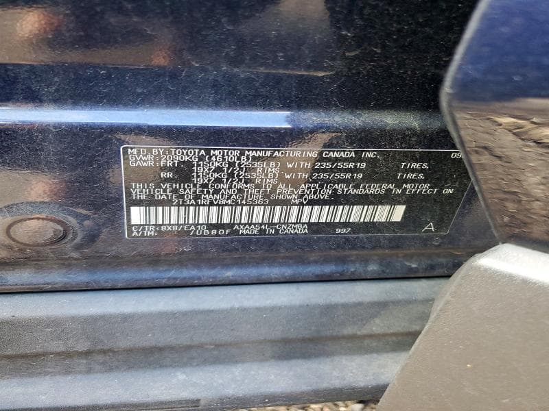 2021 TOYOTA RAV4 XLE PREMIUM 12