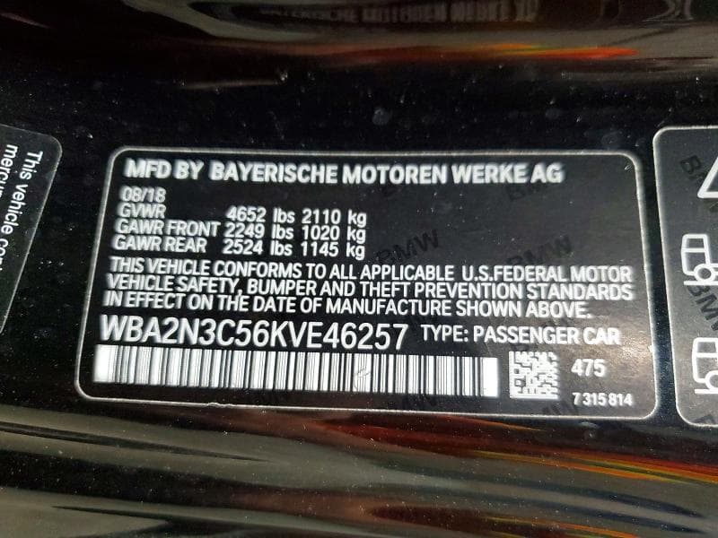 2019 BMW M240XI 12