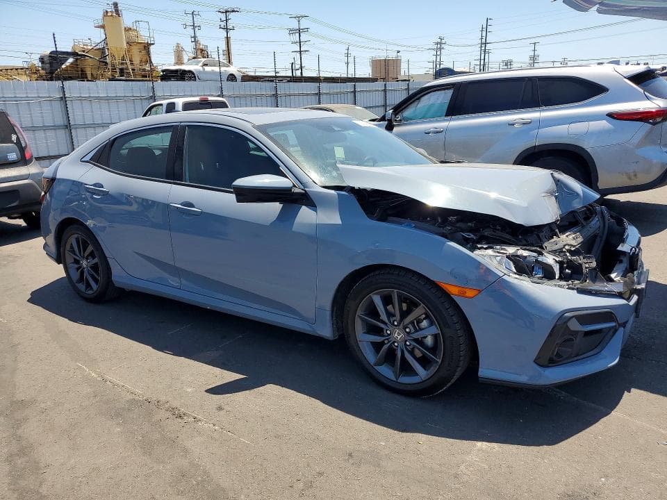 2021 HONDA CIVIC EX 4