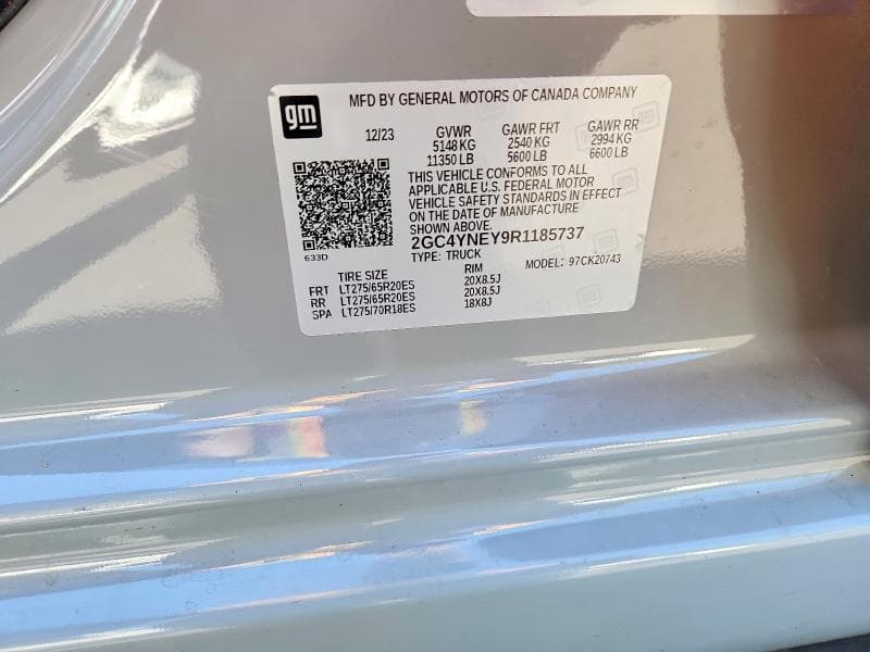 2024 CHEVROLET SILVERADO K2500 HEAVY DUTY LT 12