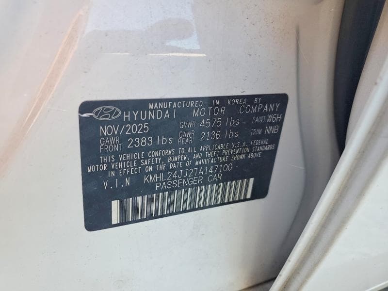 2026 HYUNDAI SONATA HYBRID BLUE 13