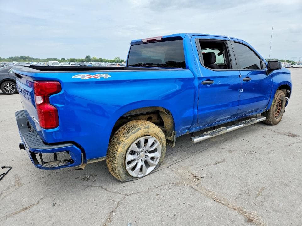 2022 CHEVROLET SILVERADO K1500 CUSTOM K1500 CUSTOM 4