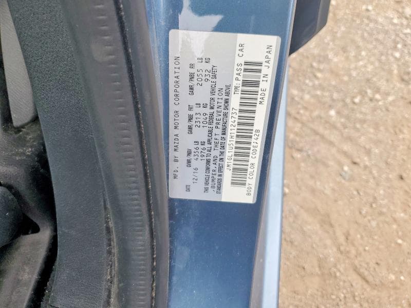 2017 MAZDA 6 SPORT 12